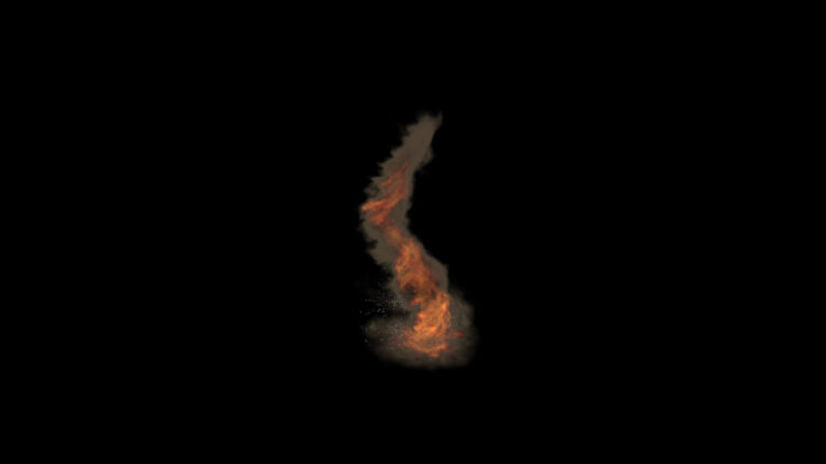 Houdini power asset – Tornado and Pyro