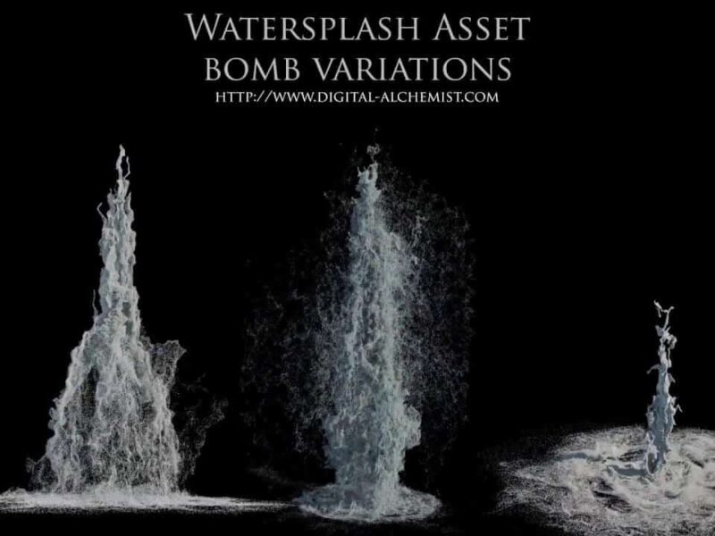 Houdini Power Asset – Waterbomb Explosion