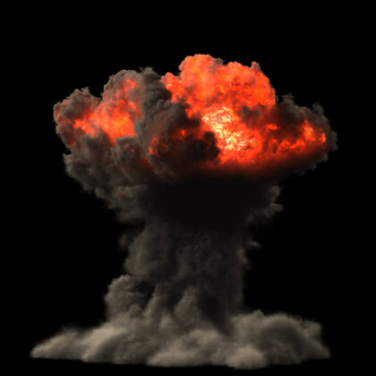 Houdini FX Power Asset - Nuke explosions toolkit
