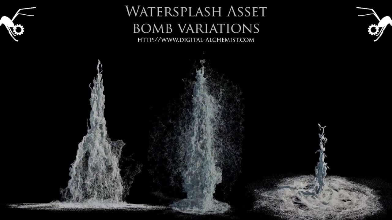 Houdini - Heavy Waterbomb Asset II