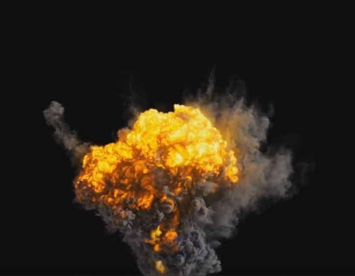 Houdini Pyrofx – Explosion