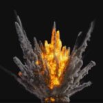 Houdini Pyrofx – Big Strike Explosion