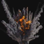 Houdini Pyrofx – Big Strike Explosion