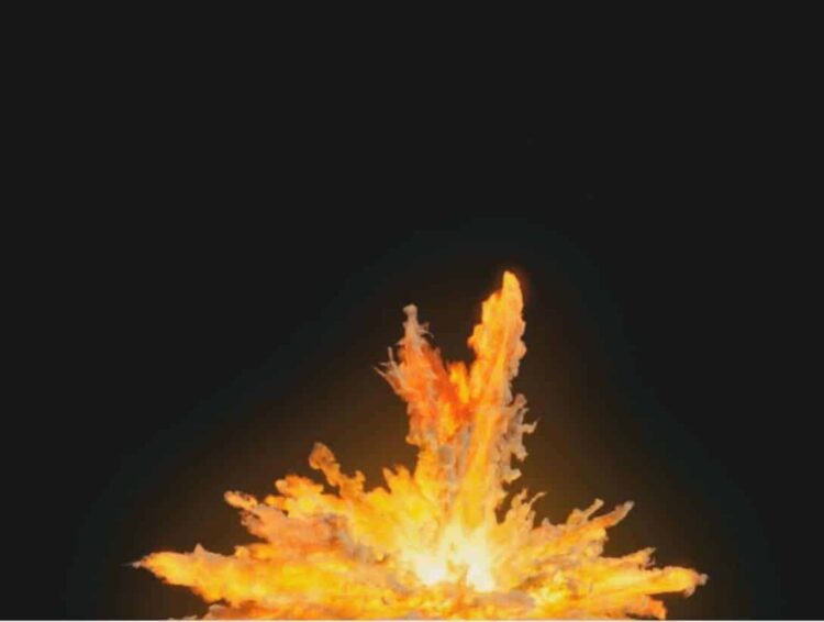 Houdini Grain Advection explosion