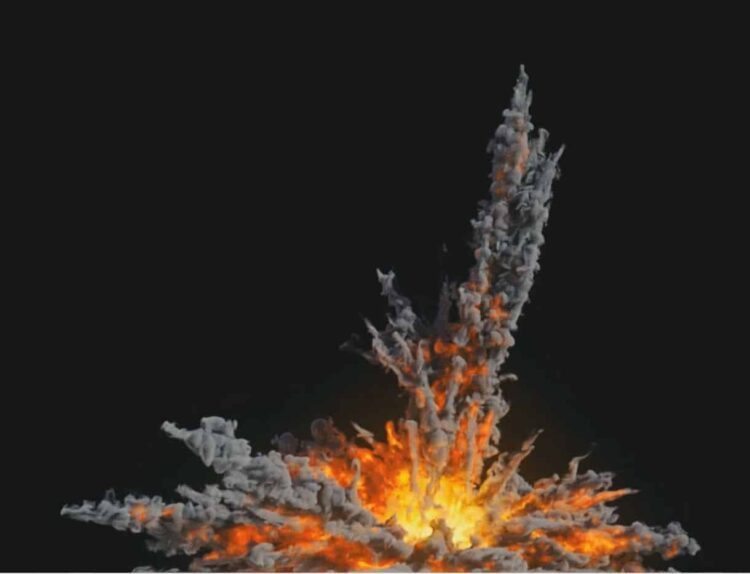 Houdini Grain Advection explosion