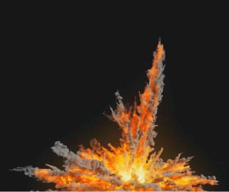 Houdini Grain Advection explosion