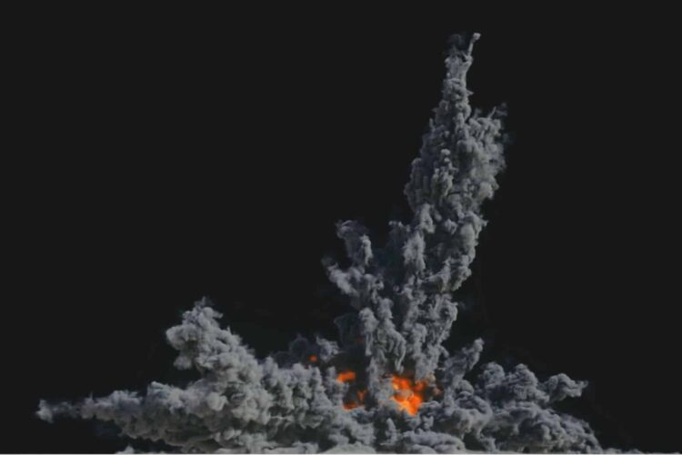 Houdini Grain Advection explosion