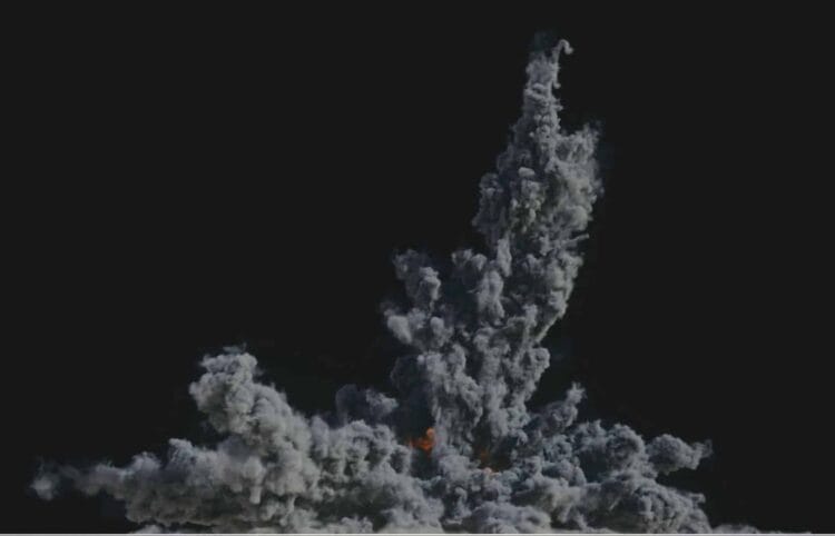 Houdini Grain Advection explosion