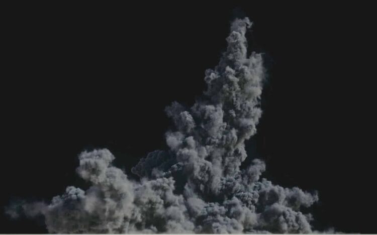 Houdini Grain Advection explosion