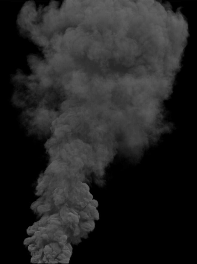 Smoke Plume Sequence 4K with Alpha - Image 5