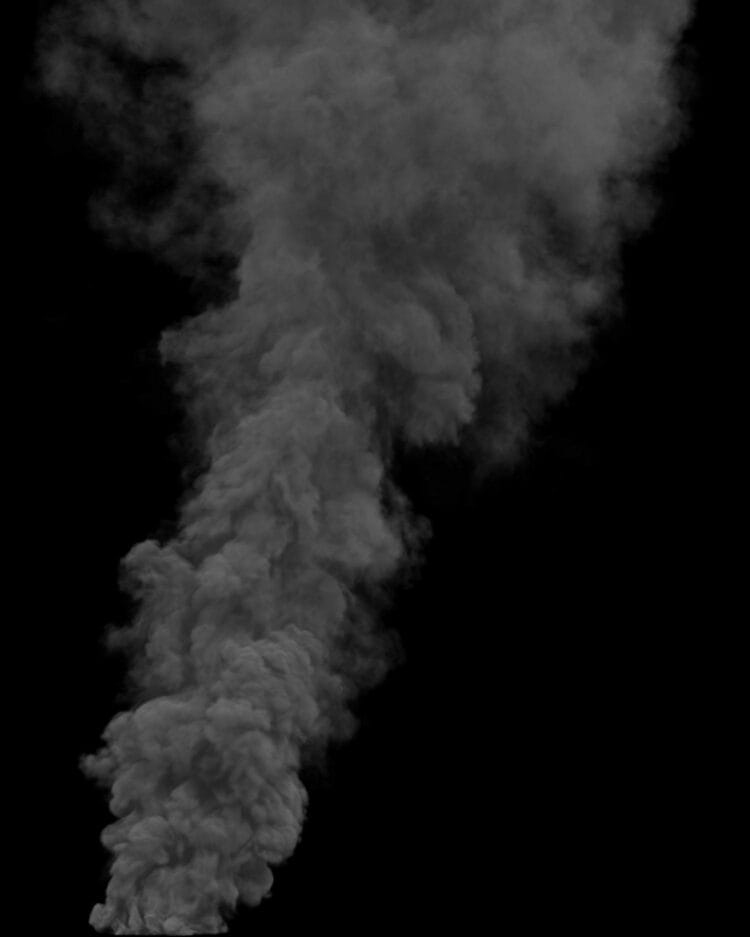 Smoke Plume Sequence 4K with Alpha - Image 4