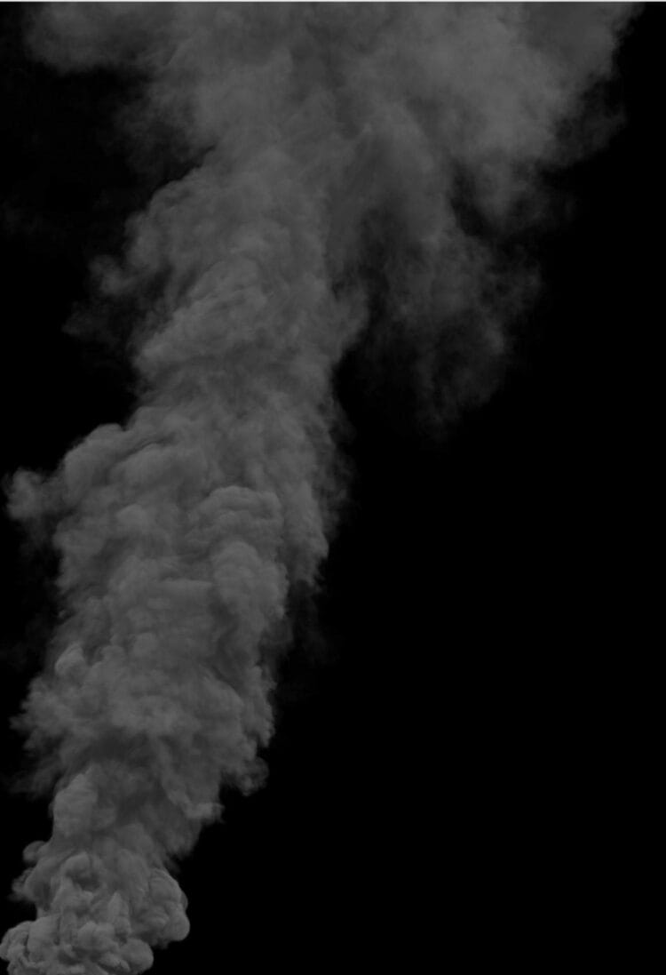 Smoke Plume Sequence 4K with Alpha - Image 3