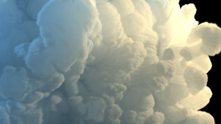 3D FumeFx Cloud Design Asset