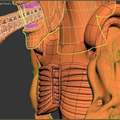 Alien Extreme Warrior 3D Model