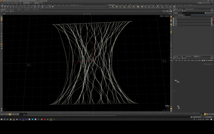 Frei Otto Attractor ( Houdini Asset)