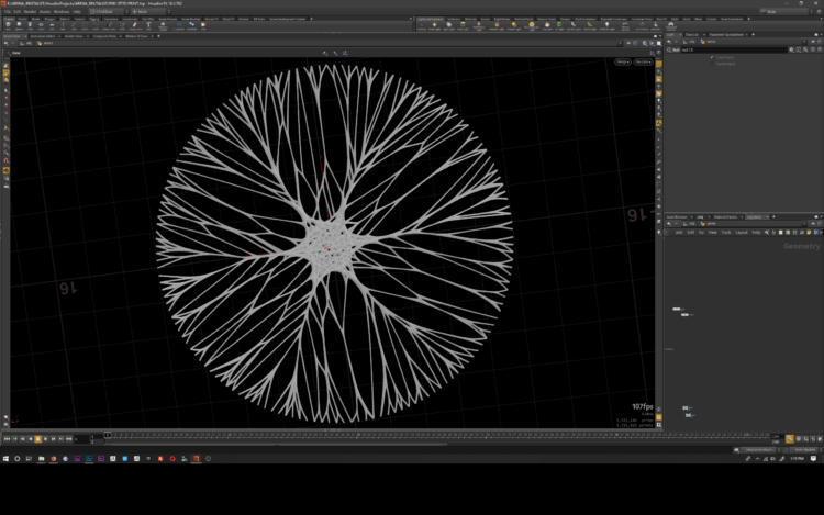Frei Otto Attractor ( Houdini Asset)
