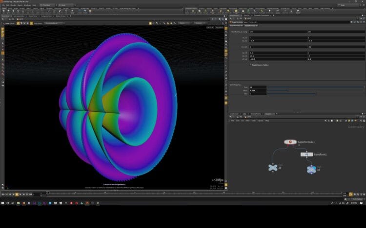 Superformula Asset for Houdini