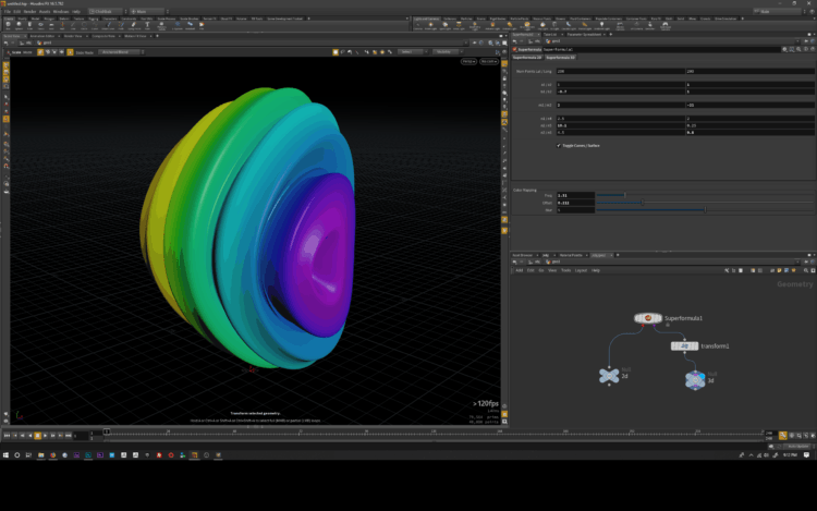 Superformula Asset for Houdini
