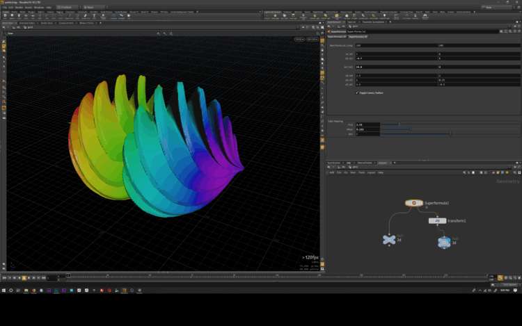 Superformula Asset for Houdini
