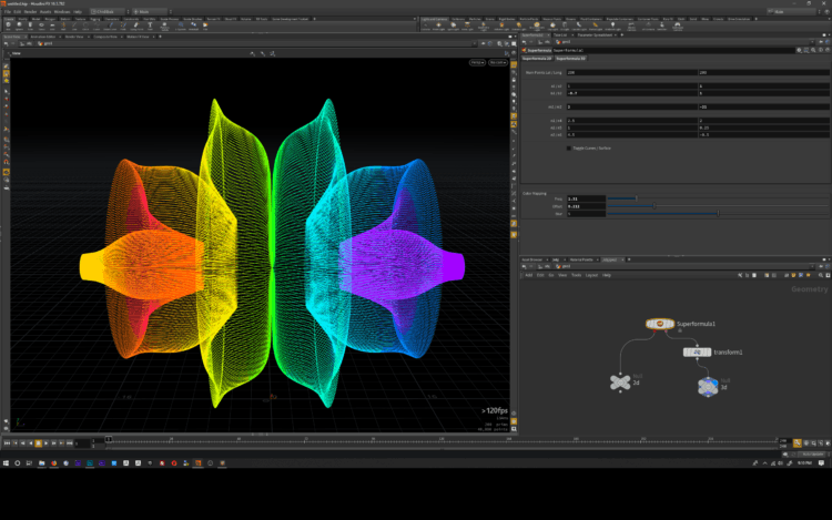 Superformula Asset for Houdini