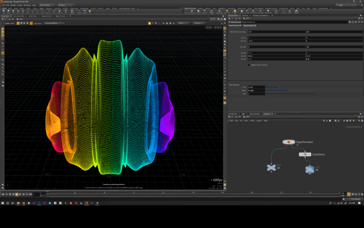 Superformula Asset for Houdini