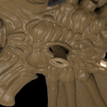 STL Facehugger Queen Model for Print