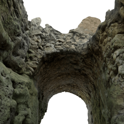 3D Asset Scan - Baroque Tunnel
