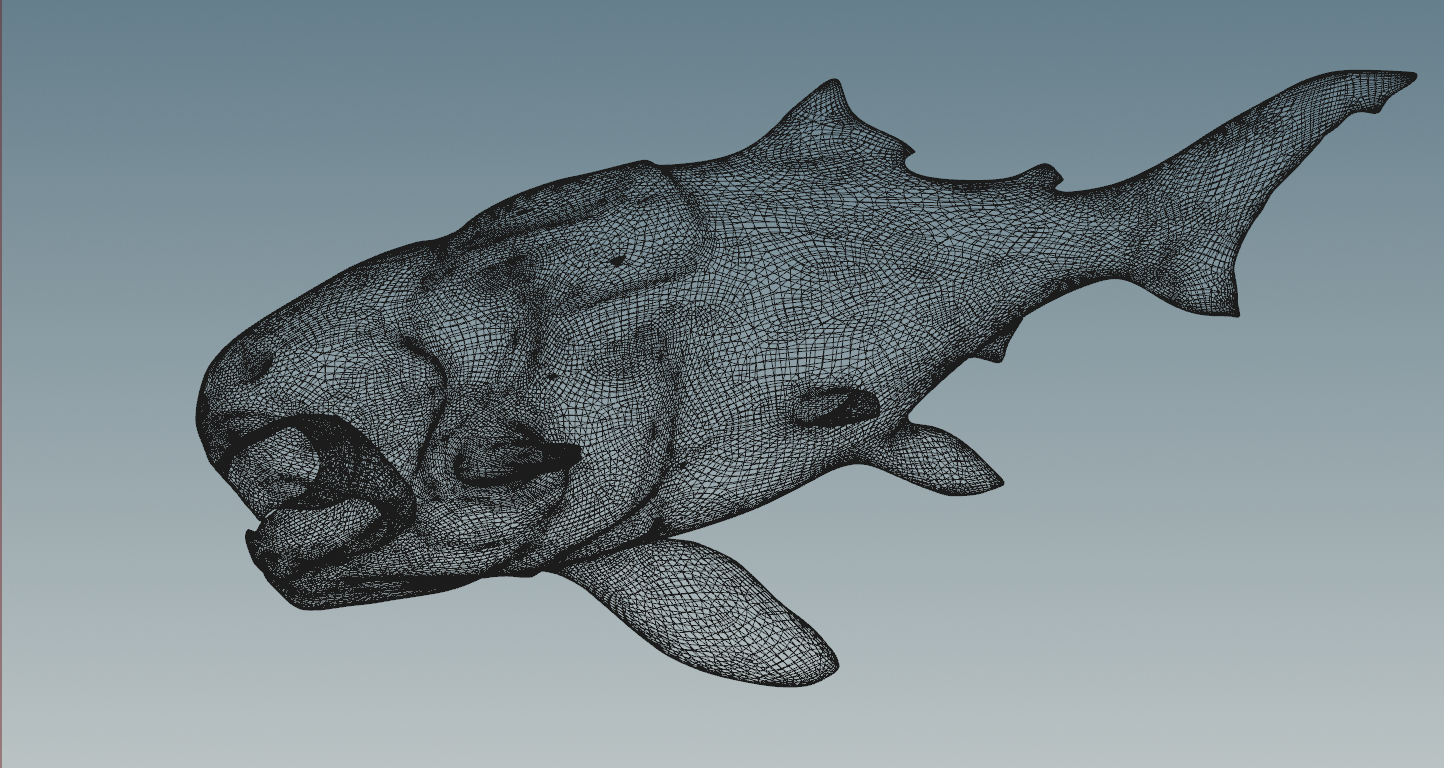Dunkleosteus 3D Model - Image 11