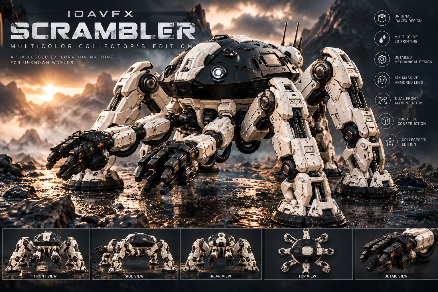 IDAVFX SCRAMBLER - MULTICOLOR COLLECTOR'S EDITION